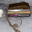 Northwestern Bell Clock Radio Telephone 82090 - Woodgrain Digital W/phone. Fixed Price $17.00.