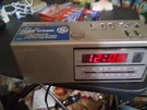 Vintage Two Wake Times Am Fm Alarm Clock Radio Model# 7-4637A, Ac 120V Works. Fixed Price $30.00.