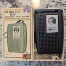 Handheld Am Radio Solid State W600 Kmart Original Box - Working. Fixed Price $30.00.