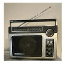 General Electric 7-2880B Am/fm Portable Radio Silver Black Afc Headphone Jack. Fixed Price $42.00.
