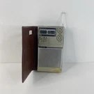 Vintage Panasonic RF-016 Am/fm 2 Band Pocket Radio Clock W/ Case Tested. Fixed Price $47.99.