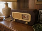 Vintage 1949 Philco Vacuum Tube Am Radio Model 48-206 Leatherette Restored. Fixed Price $135.00.