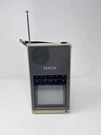Vintage Zenith Portable Handheld B&w Television Tv Uhf/vhf 1986 Model BT044S. Fixed Price $44.07.