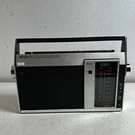 Vintage Sony 7F-81W Silver Black Am/fm Portable Solid State Transistor Radio. Fixed Price $32.50.