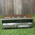 Vintage Yorx RF180A Am/fm Clock Radio Track Player Woodgrain Parts Repair. Fixed Price $39.00.