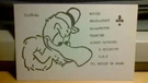 Citizens Band Cb Radio Qsl Postcard Gauthier 1970S St. Basile Grand Pq Quebec. Fixed Price $9.63.
