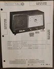 Vintage Photofact, Silvertone Model 4200. B34. Fixed Price $11.00.