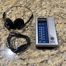 General Electric Portable Am/fm Headset Radio Model 7-1625A Working Tested. Fixed Price $19.00.