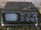 Midland No. 15-051 5" Tv Receiver With Am/fm Radio Powers On. Fixed Price $41.25.