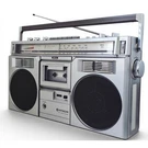 Vintage *pristine* 1980'S Hitachi TRK-7800H Cassette Tape Am/fm Radio Boombox. Fixed Price $600.00.