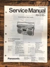 Panasonic RX-5110 Radio / Boombox Service Manual *original* #1. Fixed Price $24.97.
