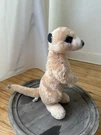 Wildlife Artists Plush Meerkat Stuffed Animal Realistic Tan White 12" 2010. Fixed Price $8.29.