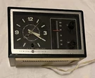 General Electric Alarm Clock Radio Model 7-4728A Mcm Movie Prop. Fixed Price $25.00.