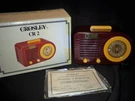 Limited Edition Rare Crosley CR-2 Fada Bullet Replica Am Fm Cassette Radio Works. Fixed Price $90.00.
