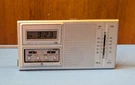 General Electric Model #7-2100A Portable Clock Radio Quartz Lcd Tested. Fixed Price $13.99.