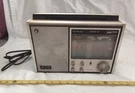 Vtg. Airline Radio Am/fm 8 Band Montgomery Ward GEN-1473A, No Antenna, Working.. Fixed Price $49.99.