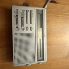 Vintage Jcpenney Portable Radio Fm/am Weather Tv Sound Model 680-1920 Tested. Fixed Price $25.00.