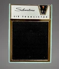 Sears Silvertone Ice Blue 2207 - 6 Transistor Pocket Radio W/ Orig. Case Vintage. Fixed Price $19.95.