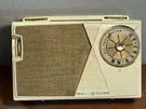 Vintage White General Electric All Transistor P-808E Radio For Parts / Repair. Fixed Price $16.00.