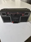 1988 General Electric Boombox Model 3-5452A Cassette Radio Recorder Player. Fixed Price $149.95.