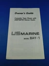 Us Marine Model Bay 1 Owners Guide Cassette Tape Player Am/fm Stereo Radio Boat. Fixed Price $9.99.
