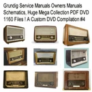 Grundig Service Manuals Schematic Owners Huge Mega Collection 1160 Files Pdf Dvd. Fixed Price $12.97.