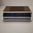 Vintage General Electric Am/fm Clock Radio Model 7-4662C Woodgrain Vfd Works. Fixed Price $34.95.