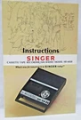 Singer Cassette Tape Recorder Am Radio HE-6020 Operating Instructions Manual. Fixed Price $14.95.