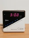 Vintage Cosmo Cube Fm/am Radio Alarm Clock Model No. CR-2501 Works Great. Fixed Price $24.99.