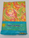 Vintage Kmart 52" Square Vinyl Retro Floral Table Cloth New. Fixed Price $23.00.