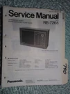 Panasonic RE-7268 Service Manual Original Repair Book Emergency Alert Radio. Fixed Price $19.99.