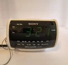 Sony Dream Machine ICF-C112 White Cube Alarm Clock-am/fm-corded-tested Works. Fixed Price $19.99.