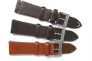 23MM Brown Genuine Leather Classic Watch Band Strap Silver Or Gold Tone Buckle. Fixed Price $13.95.