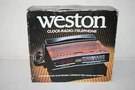 Vintage Nos Weston 757 Electronic Digital Clock Telephone Am/fm Radio. Fixed Price $34.95.