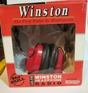 Winston Motorsports 1998 Am-fm Headphone Radio "no Bull" Box/parts Only. Fixed Price $9.99.