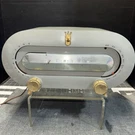 Vintage Zenith Racetrack Tube Radio Grey H511G Works!. Fixed Price $169.99.