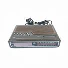 Vintage 7-4612B Woodgrain Digital Alarm Clock Radio Am Fm Tested. Fixed Price $26.99.