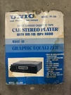 Unic RV-298 Am/fm Graphic Equalizer Cassette Player Car Radio Stereo New Nos. Fixed Price $100.00.