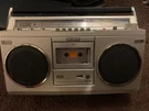 SONY+CFS-45+AM/FM+STEREO+CASSETTE+RECORDER+BOOM+BOX,+C.+1980'S. Fixed Price $155.00.
