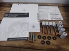 Ge Spacemaker Radio 7-4287 Under Counter Mounting Hardware & Manual/template. Fixed Price $17.95.