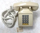 Vintage Pac-tel Desk Phone With Square Push Buttons Untested. Fixed Price $18.00.
