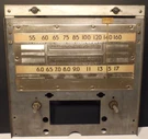 Vintage Fada A66 Tabletop Radio: Station Graphic Metal Plate W/dials/ Pilots. Fixed Price $35.00.