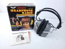 Vintage Original Airmate Am/fm Headphone Radio 80 Retro Headset Works!. Fixed Price $59.99.