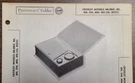 Crosley Models JM-8BG, JM-8BK, JM-8BN, JM-8GN Portable Radio Photofact. Fixed Price $6.50.