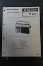 Sanyo M-Z52F Service Manual. Fixed Price $21.99.