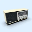 Panasonic RE-6283 Am/fm Tabletop Radio, White Case, Silver Knobs Mcm Style Works. Fixed Price $34.99.