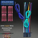 New Wire Harness For Jvc KWV830BT KW-V830BT Car Receiver Kit With Connectors. Fixed Price $11.95.
