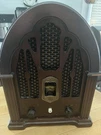Ge 7-4100A Cathedral Style Am/fm Radio Wood Cabinet Tested Working. Fixed Price $40.12.