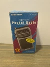 Radio Shack Realistic 12-614 Portavision Pocket Am/fm + Tv Sound W/ Box. Fixed Price $21.99.