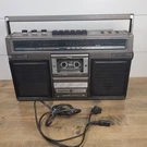General Electric 3-5252D Portable Am Fm Stereo Cassette Boombox W/ Power Cord. Fixed Price $69.99.